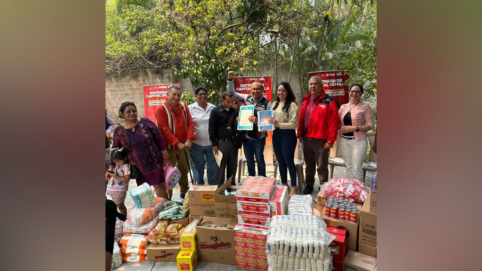 El Gobierno garantiza la seguridad alimentaria con la entrega de “Capital Semilla” al pueblo